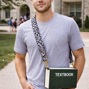 Bookmark Carrier, Book Carrier, Animal Print - Unisex - Great Book Lover Gift!